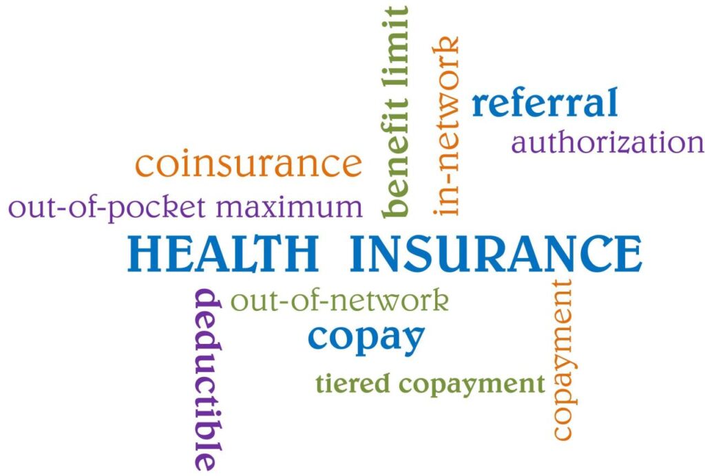 Health Insurance Vector Illustration with Medical Document Form for ...